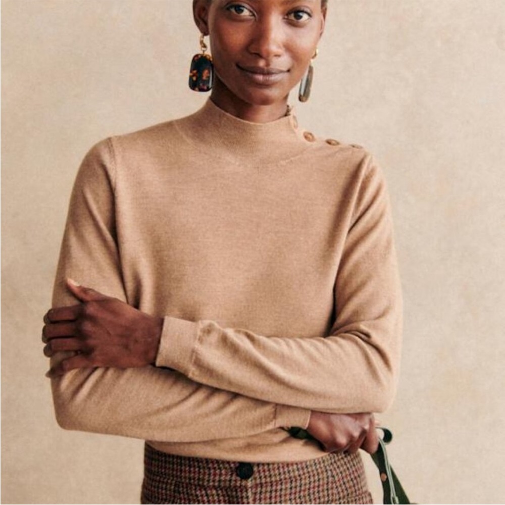 Elegant Tan Sweater Jacob